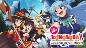 Madman Agenda 'Konosuba – A Bênção de Deus Neste Mundo Maravilhoso!'  Lançamentos de DVD/BD de filmes de anime