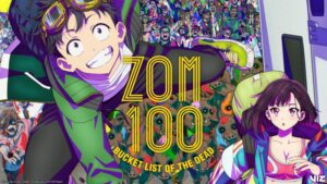 Zombie Shark Doo Doo Doo Doo Doo Doo neste clipe de anime 'Zom 100: Bucket List of the Dead'