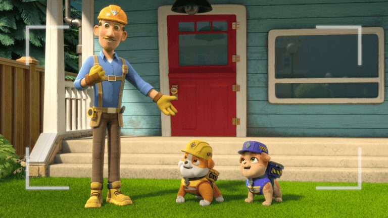 Drew Scott, da Property Brothers, como ator convidado no spinoff da Patrulha Canina, Rubble & Crew