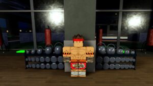 A screenshot showing the Muay Thai trainer in Fighters Era 2