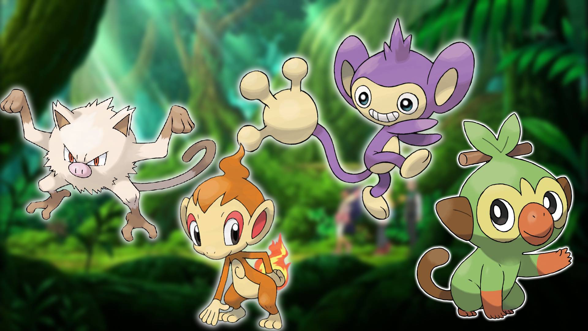 O melhor Pokémon macaco – de Aipom a Zarude