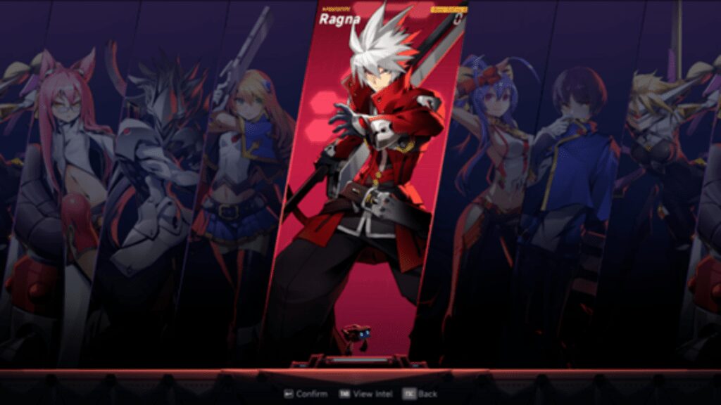 Personagens no efeito de entropia BlazBlue