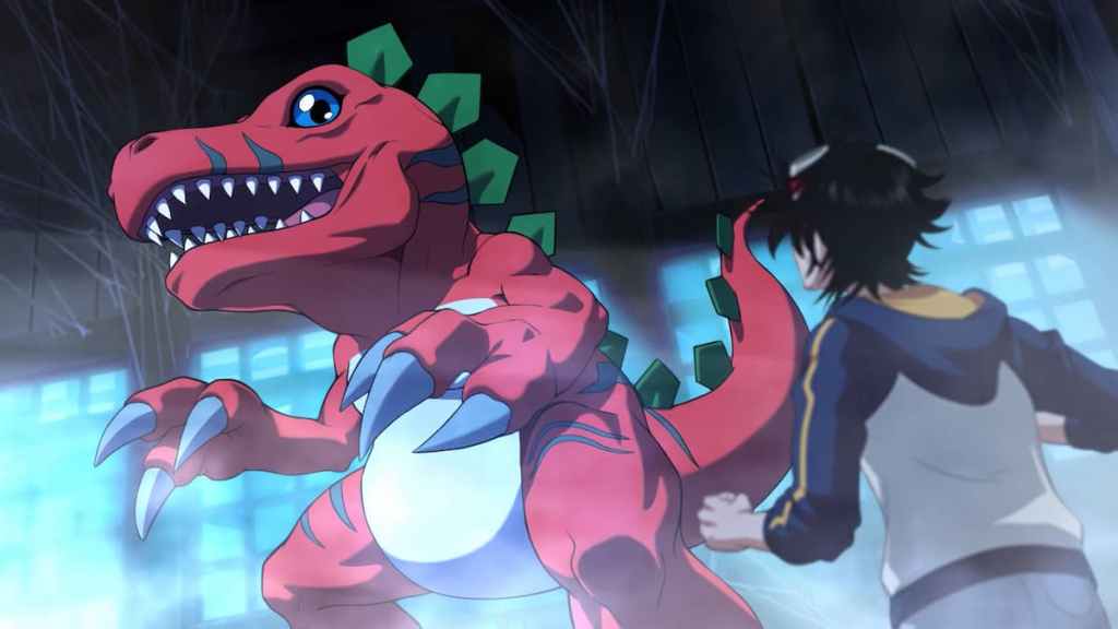 Digimon sobrevive ao tiranomon