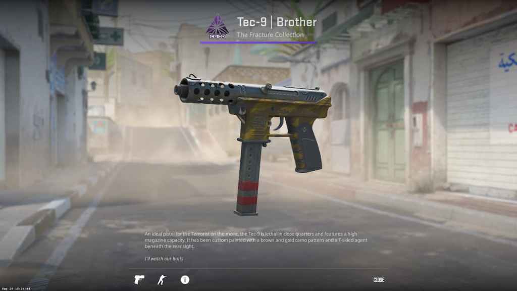 Melhores armas de fogo em Counter Strike 2 classificadas como Tec-9