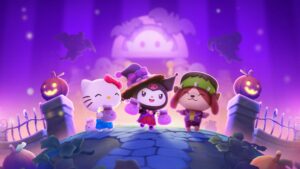 Kuromi traz caos ao evento de Halloween da Hello Kitty Island Adventure