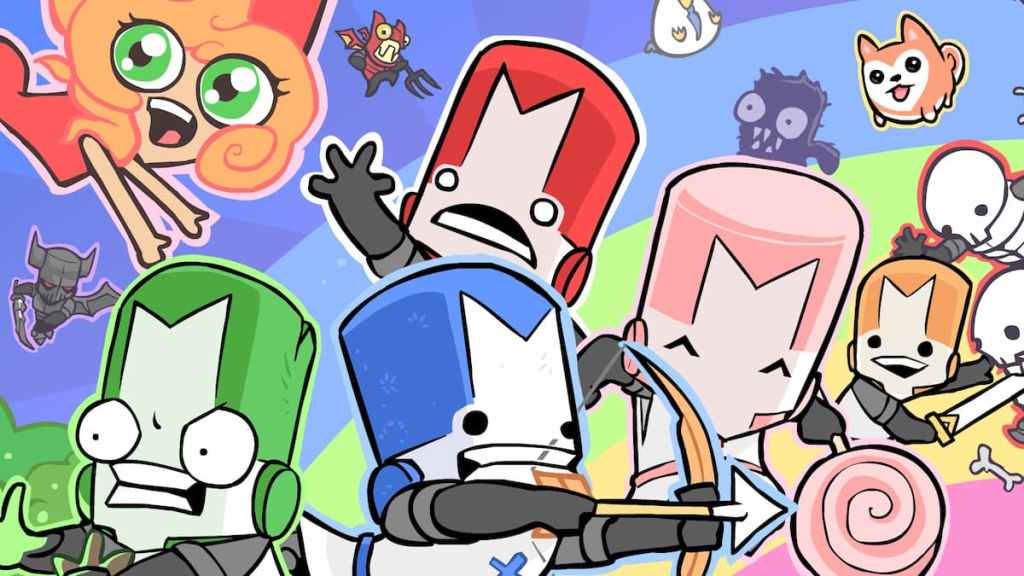 Personagens de Castle Crashers Remasterizados