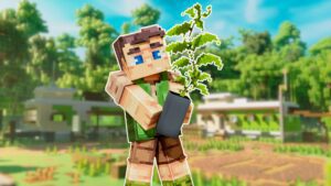 Rally pela floresta tropical com Minecraft Save Amazônia e Greenpeace