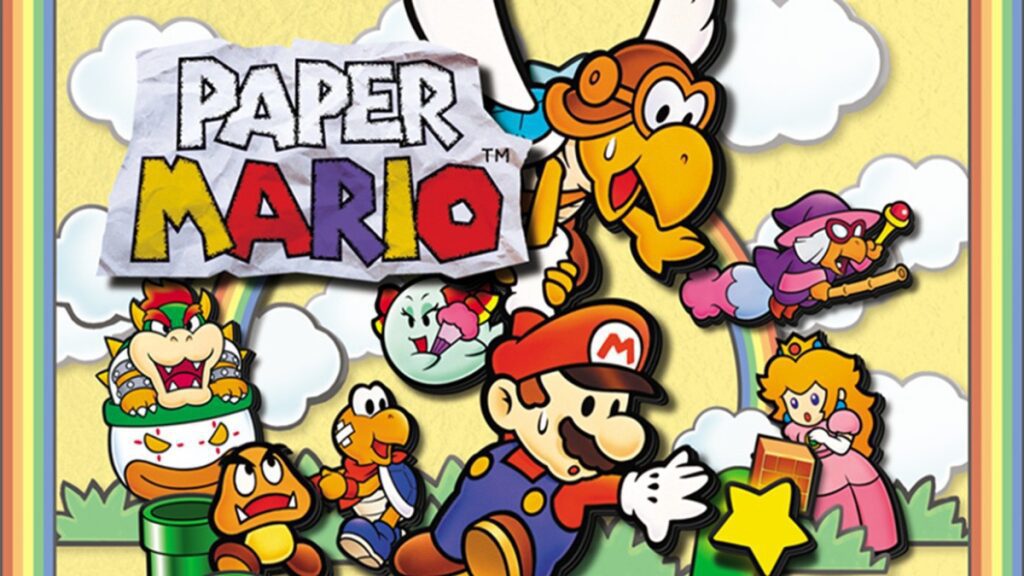 Arte oficial do Paper Mario