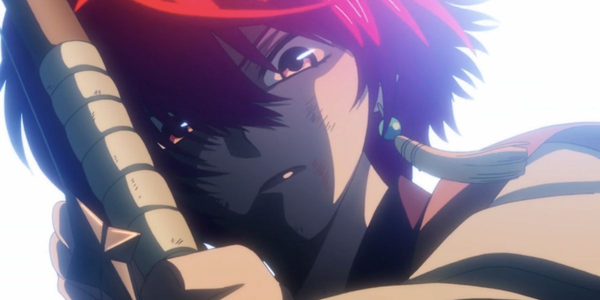 Yona em batalha em Yona of the Dawn