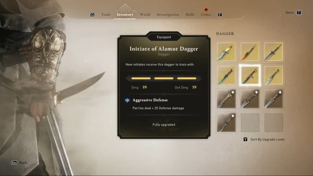 Assassins Creed Mirage Iniciado de Alamut Dagger