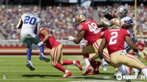 Best Offensive Playbooks in Madden 24 running play