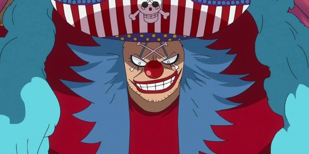 Buggy the Star Clown anuncia sua nova posição em One Piece.