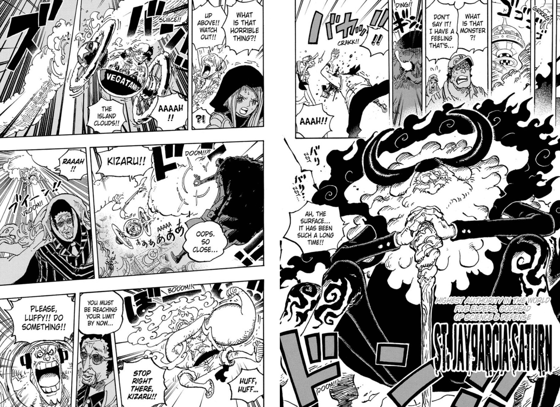 One Piece Capítulo 1094 Páginas 14-15