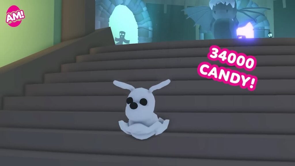 Adote-me animais de estimação cachorro fantasma Roblox