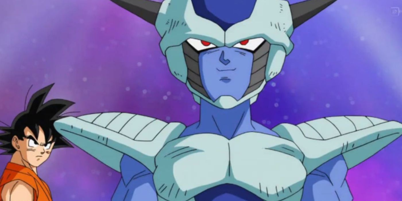 Frost age orgulhoso na frente de Goku em Dragon Ball Super