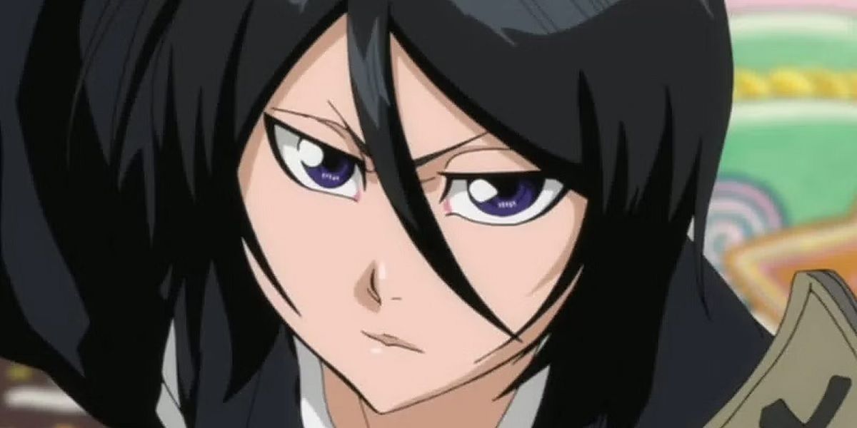 Rukia Kuchiki lutando em Bleach