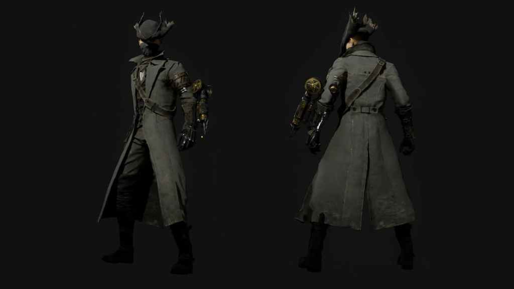 Melhores mods para Lies of P Bloodborne Hunter