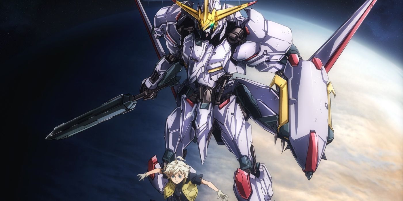 Wistario e seu Gundam no novo spinoff do IBO, Urdr Hunt