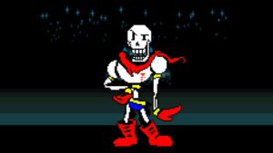 História do Papyrus Undertale, luta contra chefe, idade e muito mais