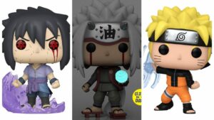 Naruto Sasuke Uchiha Amaterasu Glow Funko Pop exclusivo cai hoje