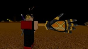 Roblox Slap Battles Parry Glove Side View