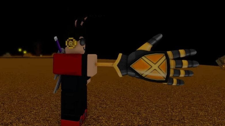 Roblox Slap Battles Parry Luva Vista Lateral