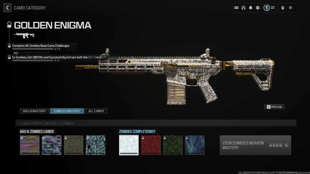 O Golden Enigma está bugado no MW3?  desafio