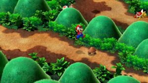 Localização da coroa em Super Mario RPG