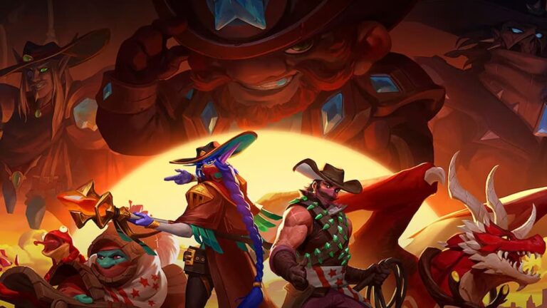 Hearthstone Cowboys With Whips In Front Of Sunset