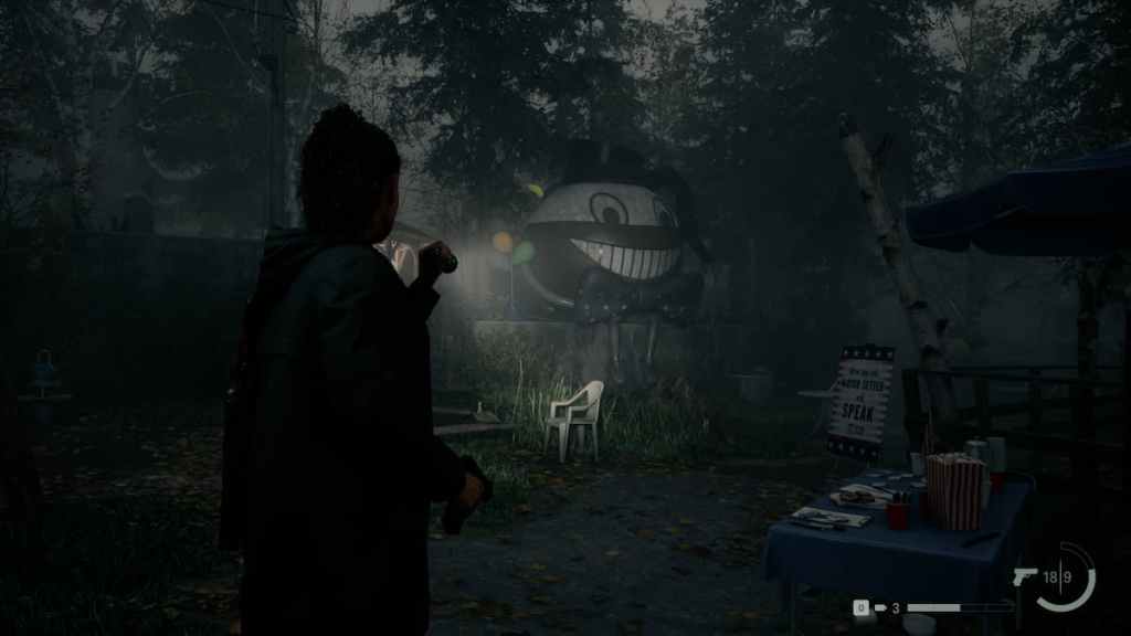 Onde encontrar a chave do Coffee World Stash na imagem em destaque de Alan Wake 2