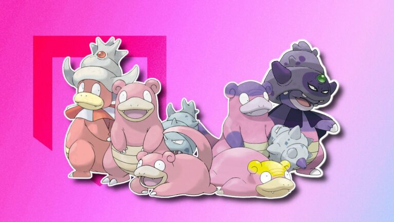 Guia de evolução do Slowpoke