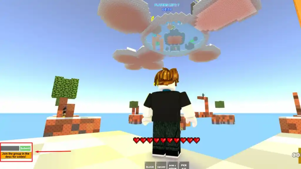 Guia de resgate de códigos Roblox Skywars