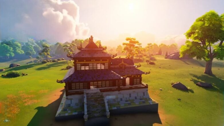 Lego Fortnite Construções Japonesas