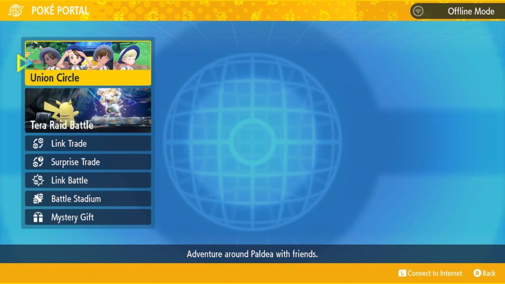 Poke Portal para Pokémon Scarlet e Violet