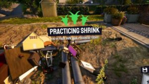 Como terminar a missão Practicing Shrink no Goat Simulator 3