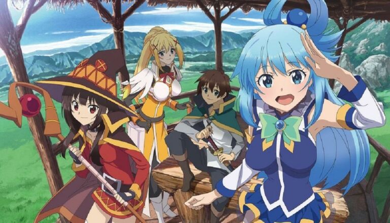 Konosuba se prepara para a terceira temporada com vídeo de recapitulação