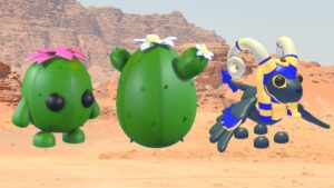 Adopt Me Desert Egg With Cactus Friend And Criosphinx