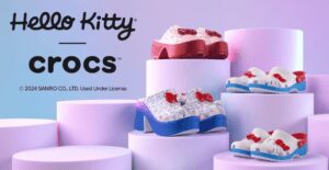 Coleção Hello Kitty x Crocs é lançada com toque Kawaii