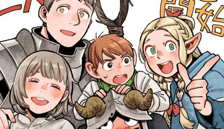 Delicious in Dungeon Hypes estreia com pôster final