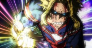 My Hero Academia provoca a mudança de papel de All Might com One For All