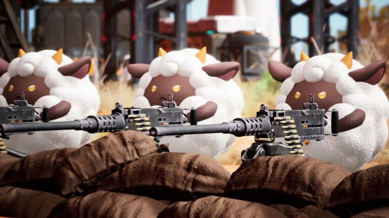 Palworld Sheep With Guns