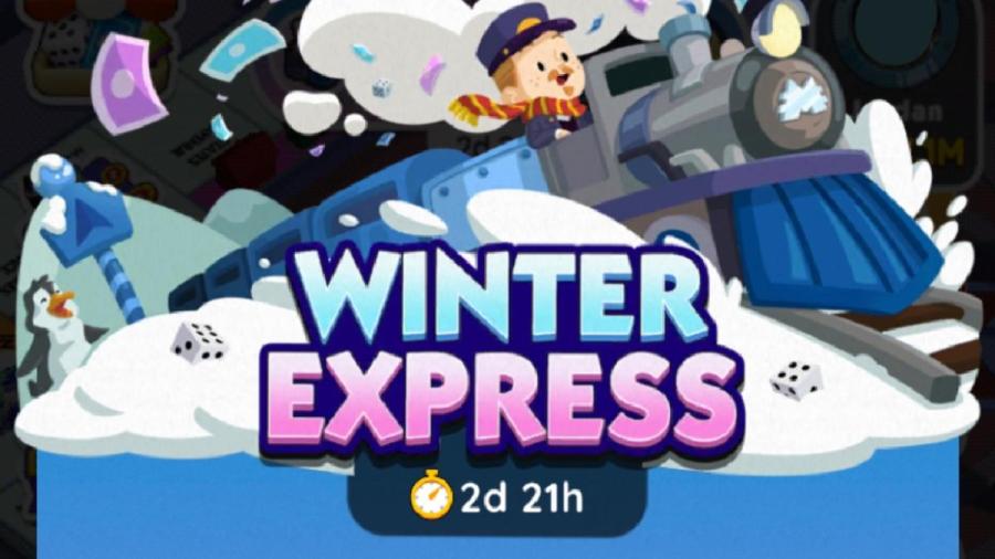 Todas as recompensas do evento Monopoly GO Winter Express