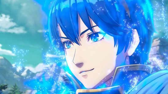 Captura de tela aproximada do guia de personagens de Marth for Fire Emblem Engage