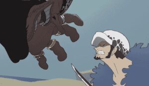 One Piece finalmente adapta Barba Negra vs Law em novo confronto épico