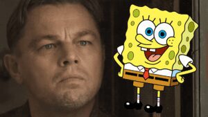 O programa de Bob Esponja no Super Bowl se torna viral por causa da escavação de Leonardo DiCaprio