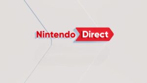 Nintendo Direct Logo On White Background