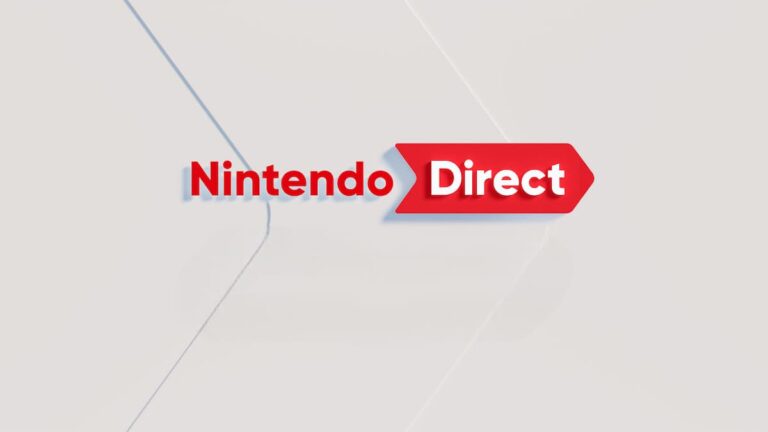 Nintendo Direct Logo On White Background