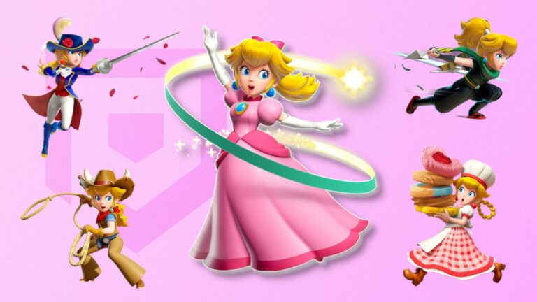 Você vai adorar pisar no tabuleiro em Princess Peach: Showtime!