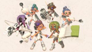 Todas as paletas Splatoon 3 Side Order