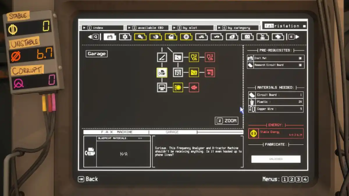 Como obter e usar a máquina de FAX na Pacific Drive